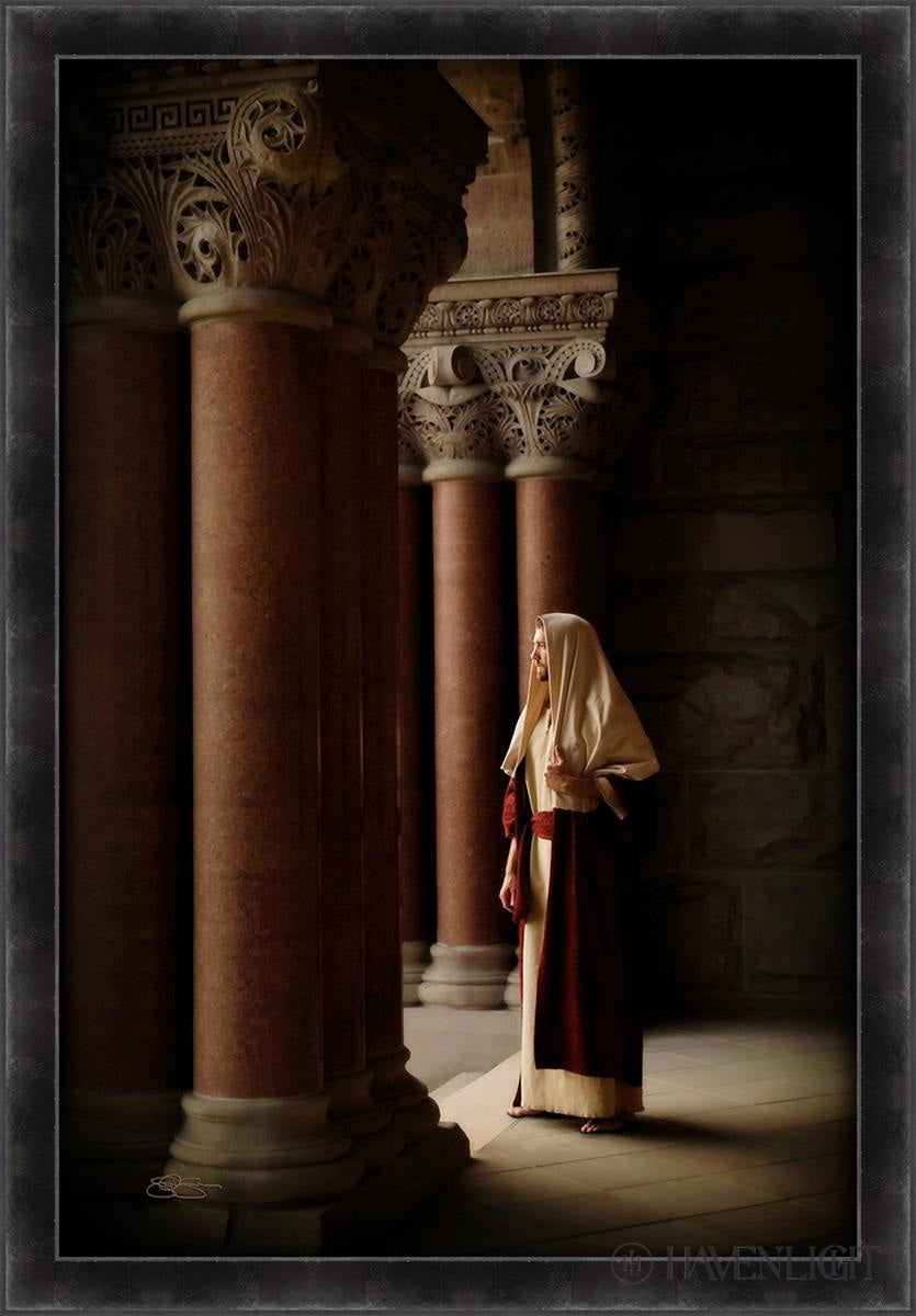 Lord Of Hosts Large Art Open Edition Canvas / 56 X 84 Dark Olive 64 92