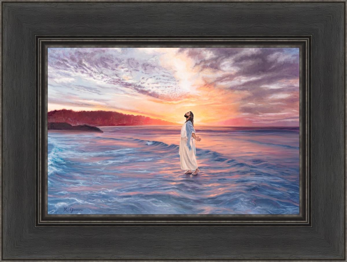 Master Of The Ocean Open Edition Canvas / 18 X 12 Black 24 1/2 Art