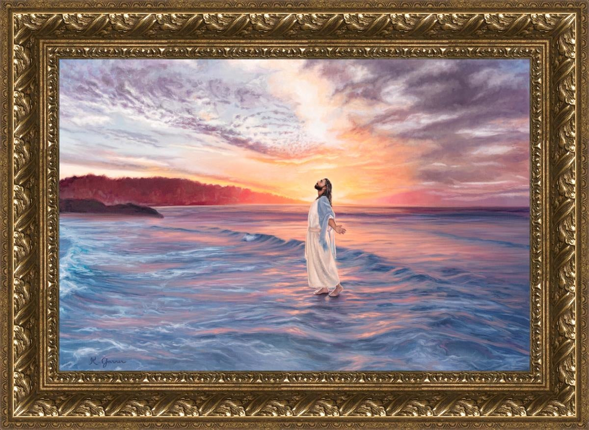 Master Of The Ocean Open Edition Canvas / 24 X 16 Gold 29 3/4 21 Art