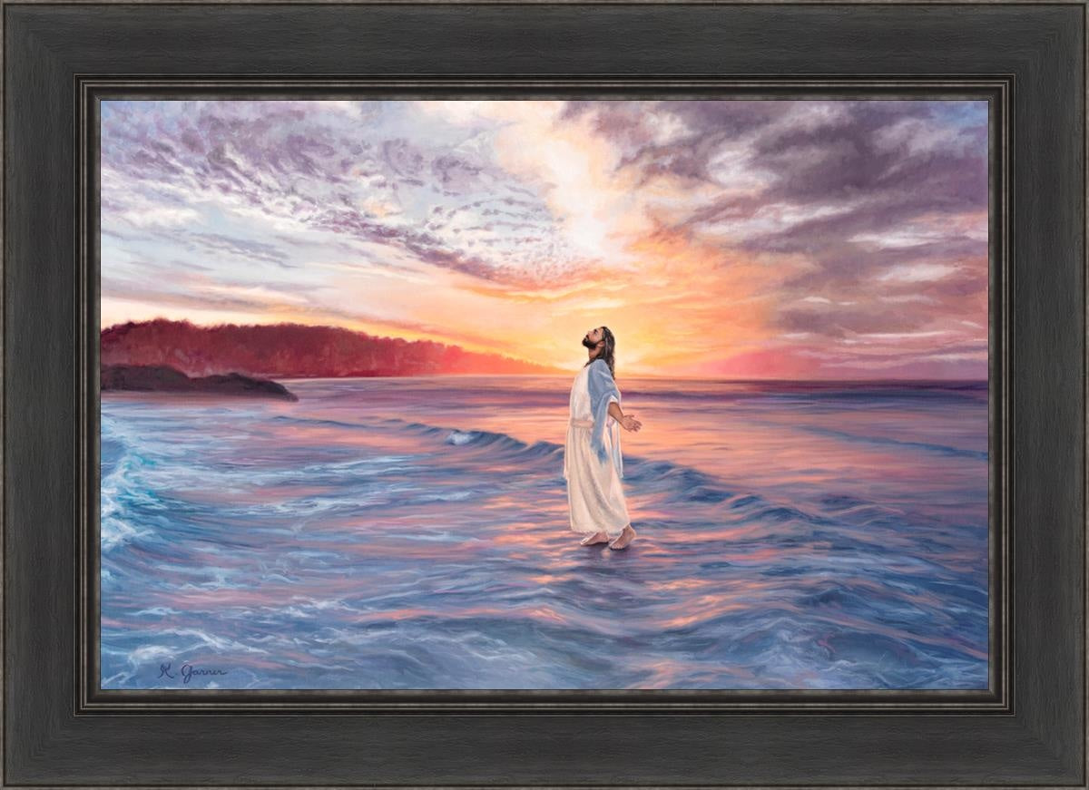 Master Of The Ocean Open Edition Canvas / 30 X 20 Black 36 1/2 26 Art