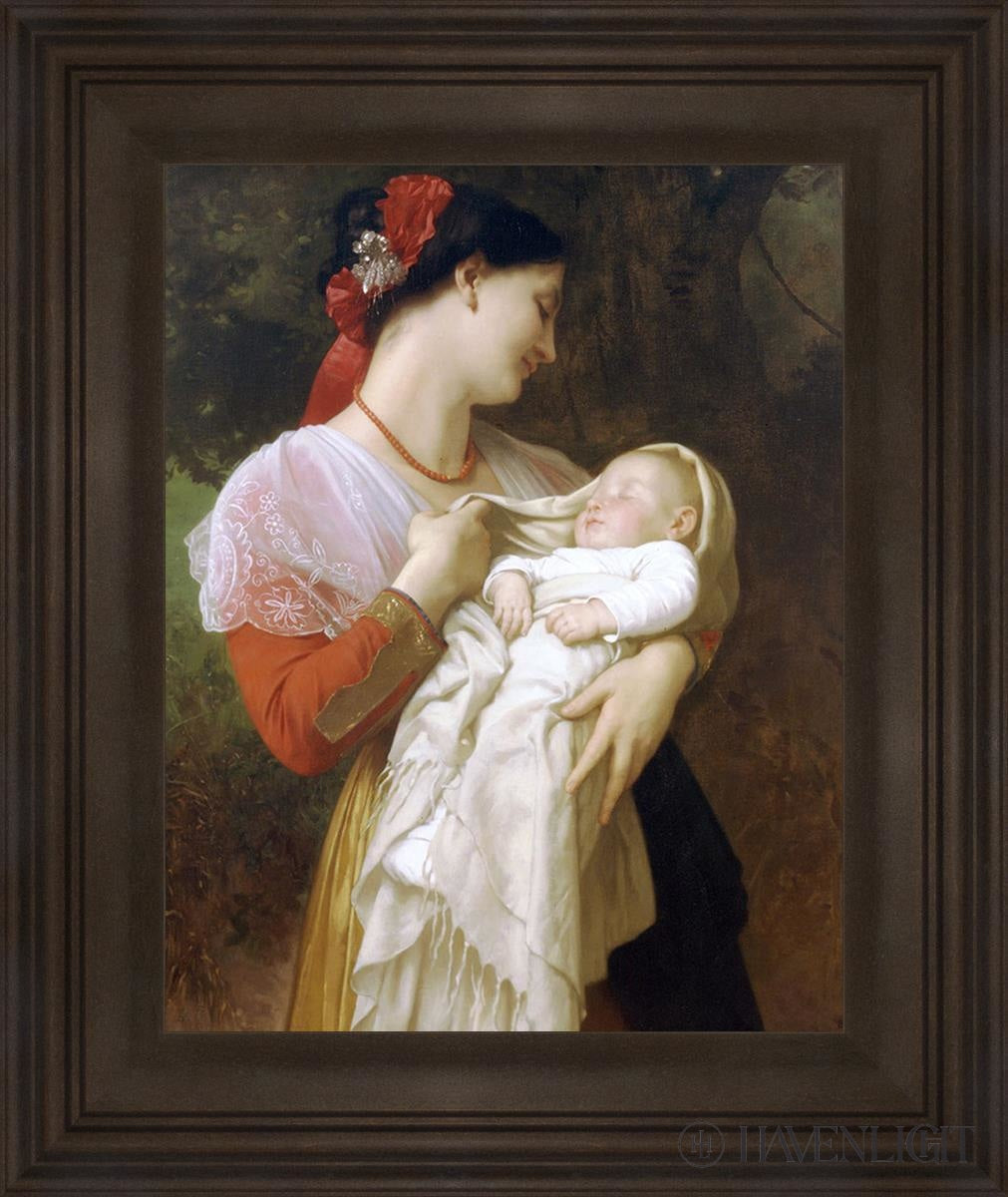 Maternal Admiration Open Edition Print / 11 X 14 Frame B 19 16 Art