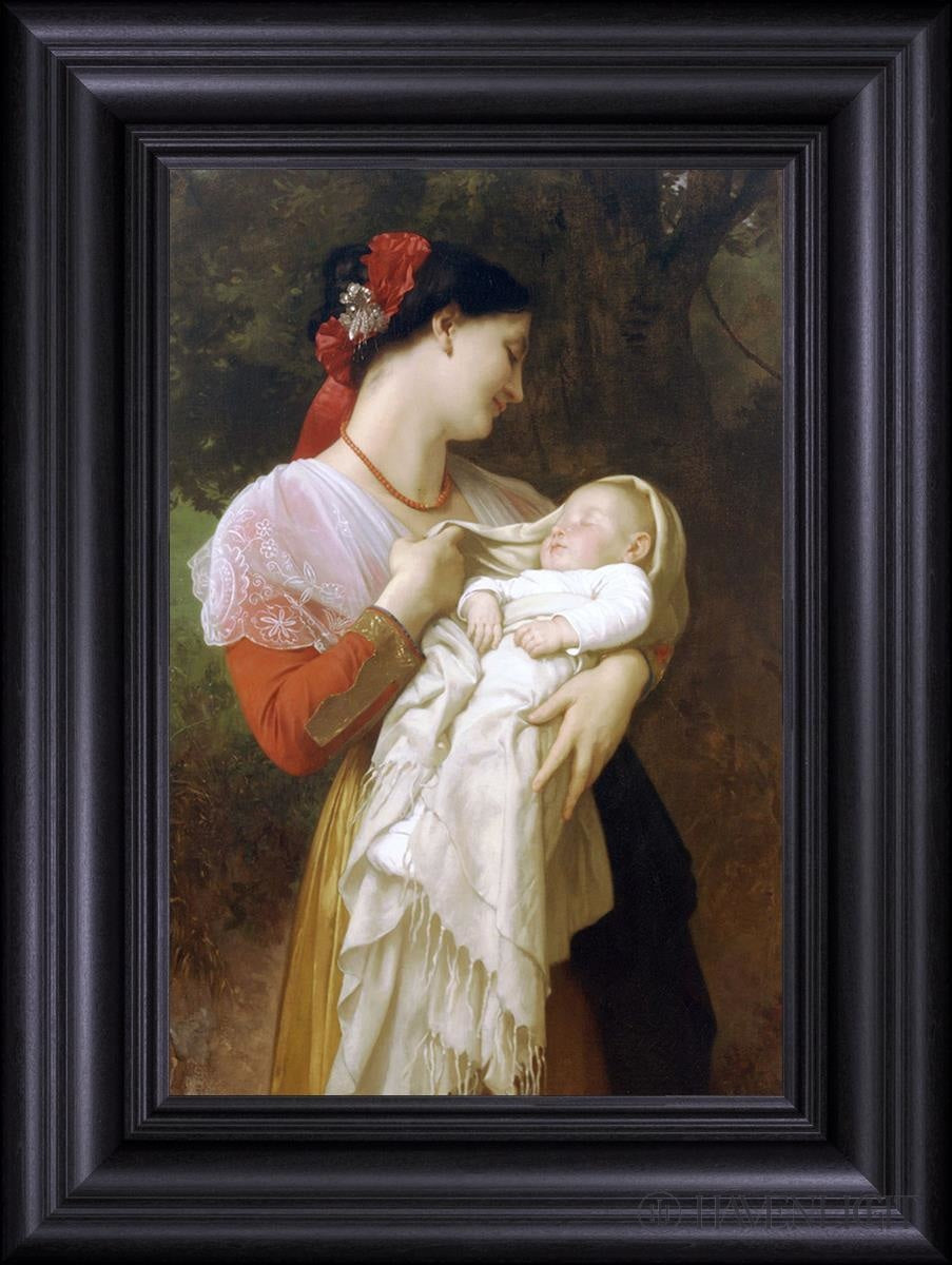 Maternal Admiration Open Edition Print / 12 X 18 Frame A 24 1/4 Art