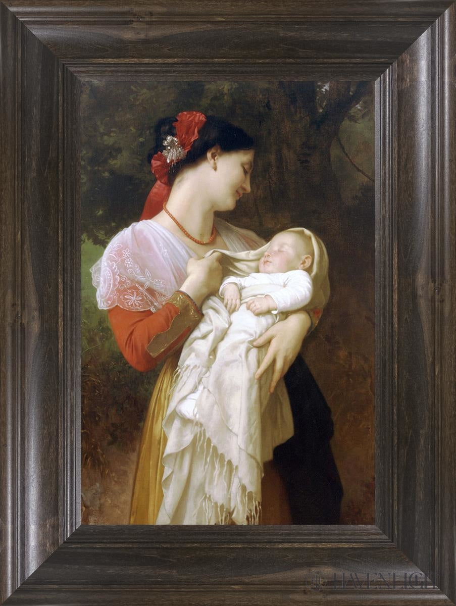 Maternal Admiration Open Edition Print / 12 X 18 Frame D 24 1/4 Art