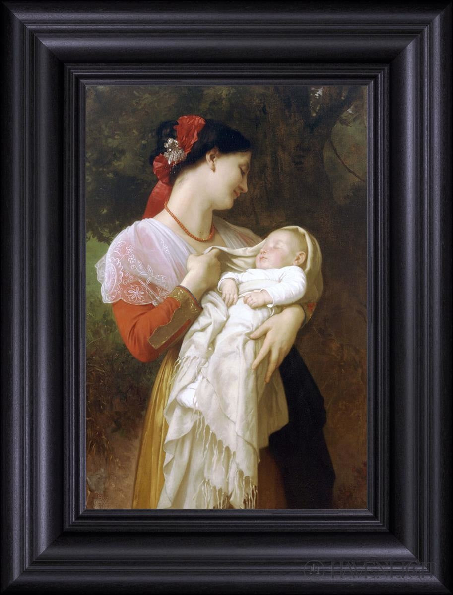Maternal Admiration Open Edition Print / 14 X 21 Frame A 29 1/4 22 Art