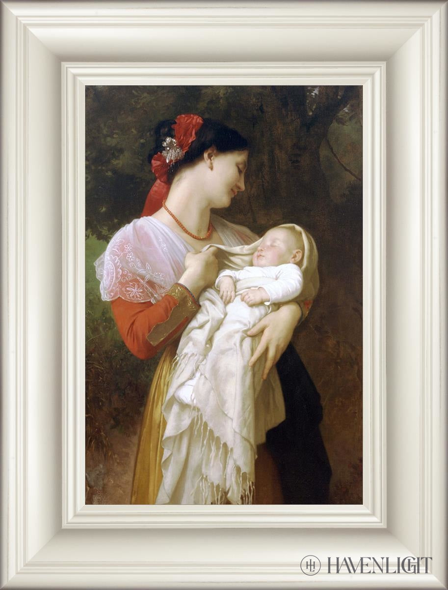 Maternal Admiration Open Edition Print / 14 X 21 Frame C 29 1/4 22 Art