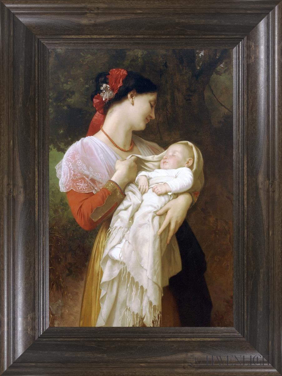 Maternal Admiration Open Edition Print / 20 X 30 Frame D 40 1/4 Art