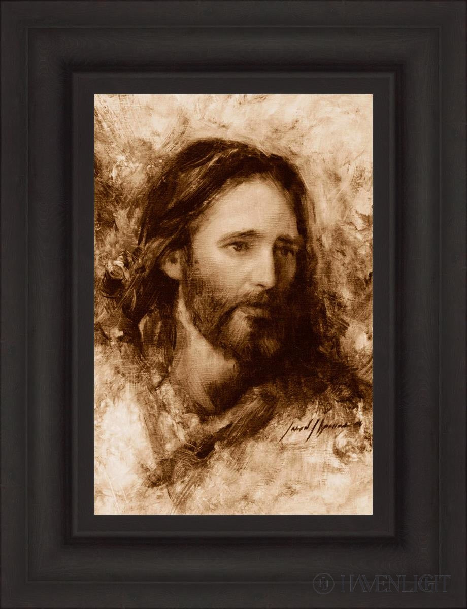Merciful Savior Open Edition Canvas / 12 X 18 Brown 19 3/4 25 Art