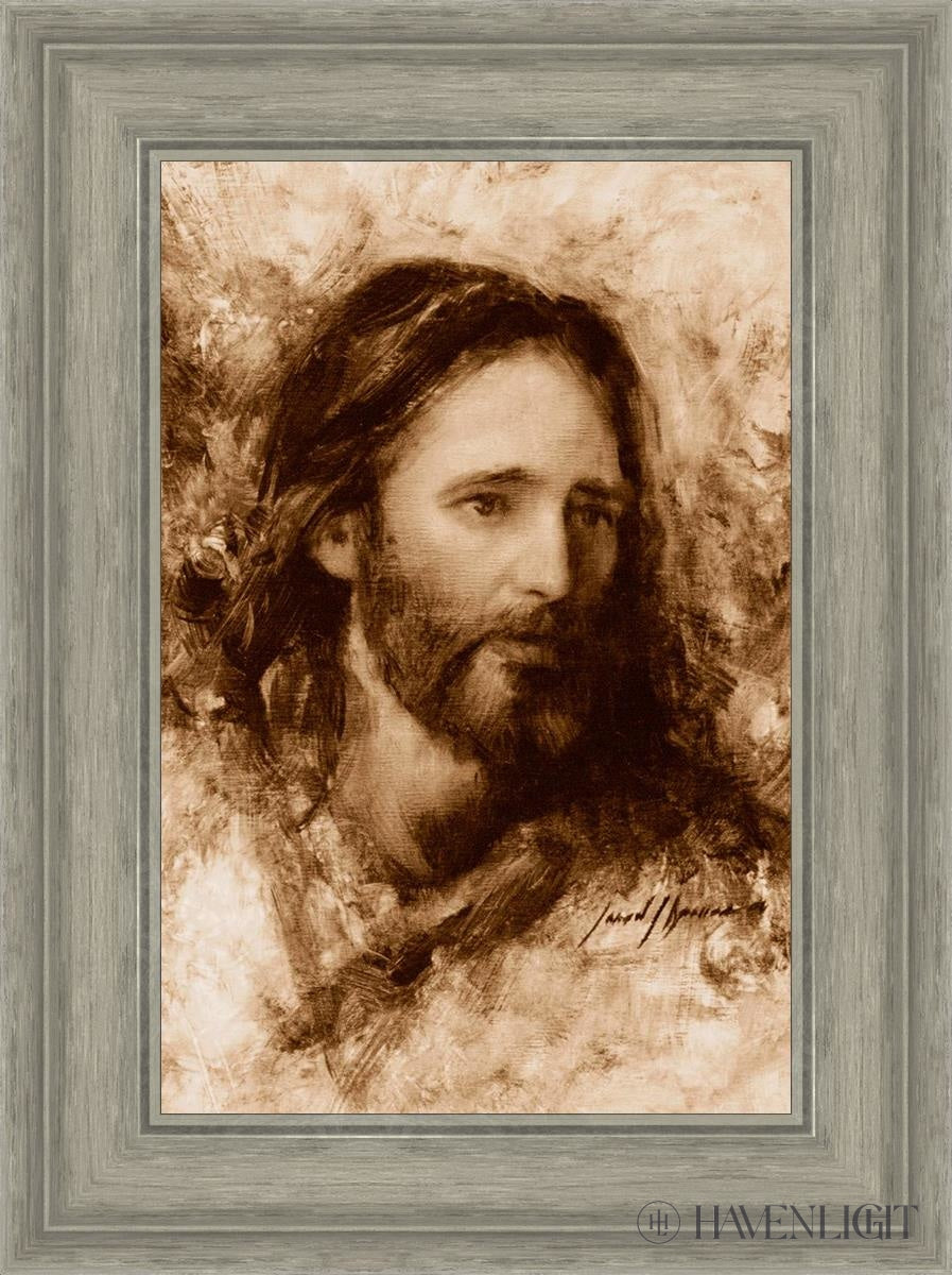Merciful Savior Open Edition Canvas / 12 X 18 Gray 17 3/4 23 Art