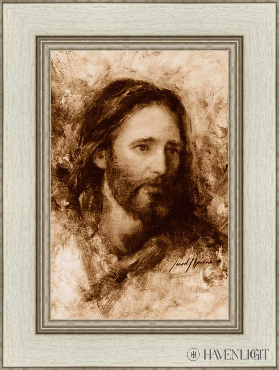 Merciful Savior Open Edition Canvas / 12 X 18 Ivory 1/2 24 Art