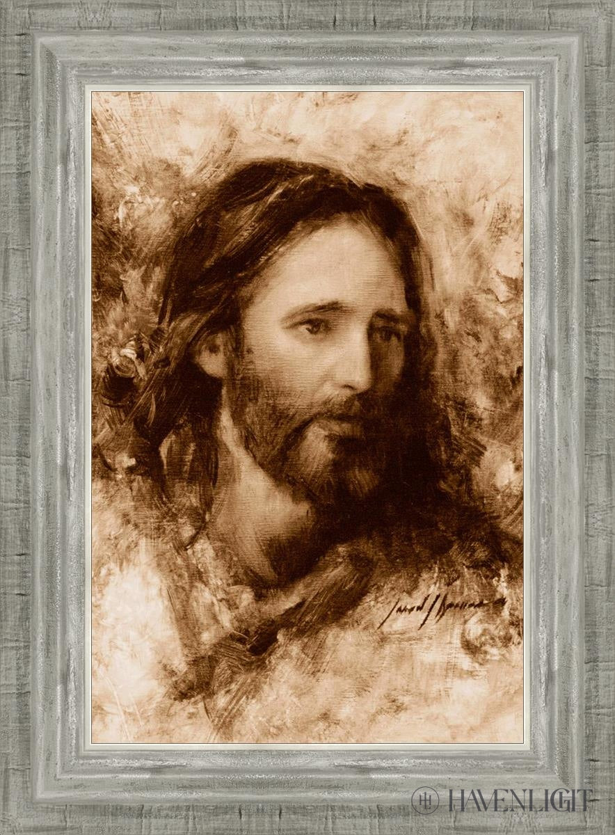 Merciful Savior Open Edition Canvas / 12 X 18 Silver 16 3/4 22 Art