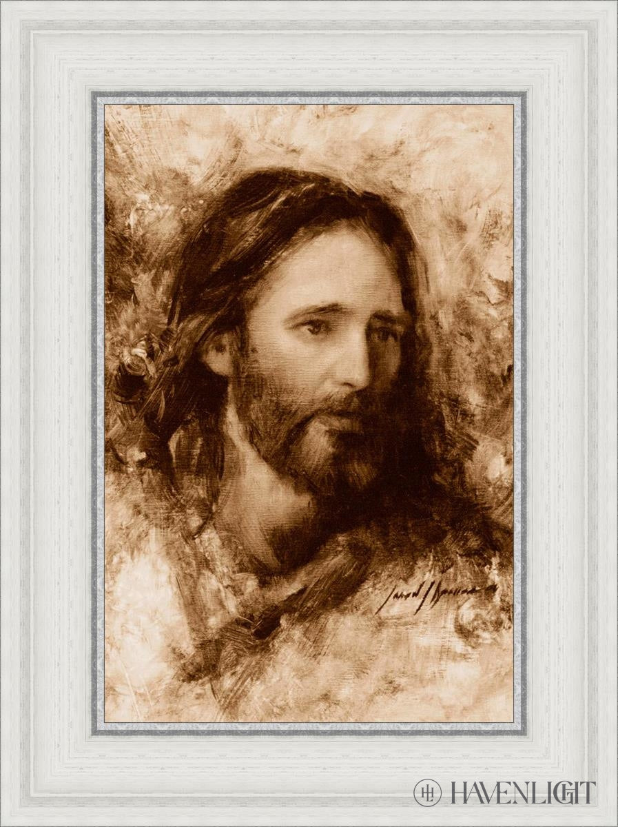 Merciful Savior Open Edition Canvas / 12 X 18 White 17 3/4 23 Art