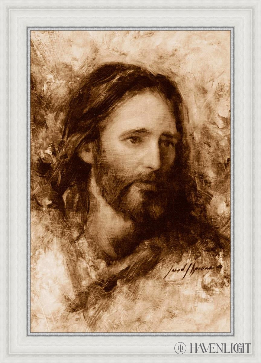 Merciful Savior Open Edition Canvas / 20 X 30 White 25 3/4 35 Art