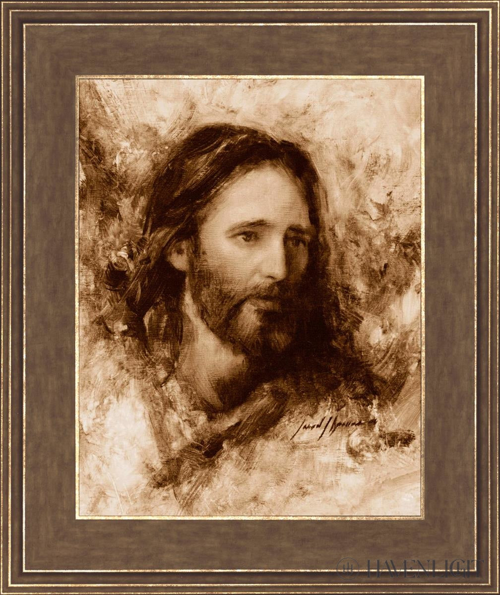 Merciful Savior Open Edition Print / 11 X 14 Gold 15 3/4 18 Art