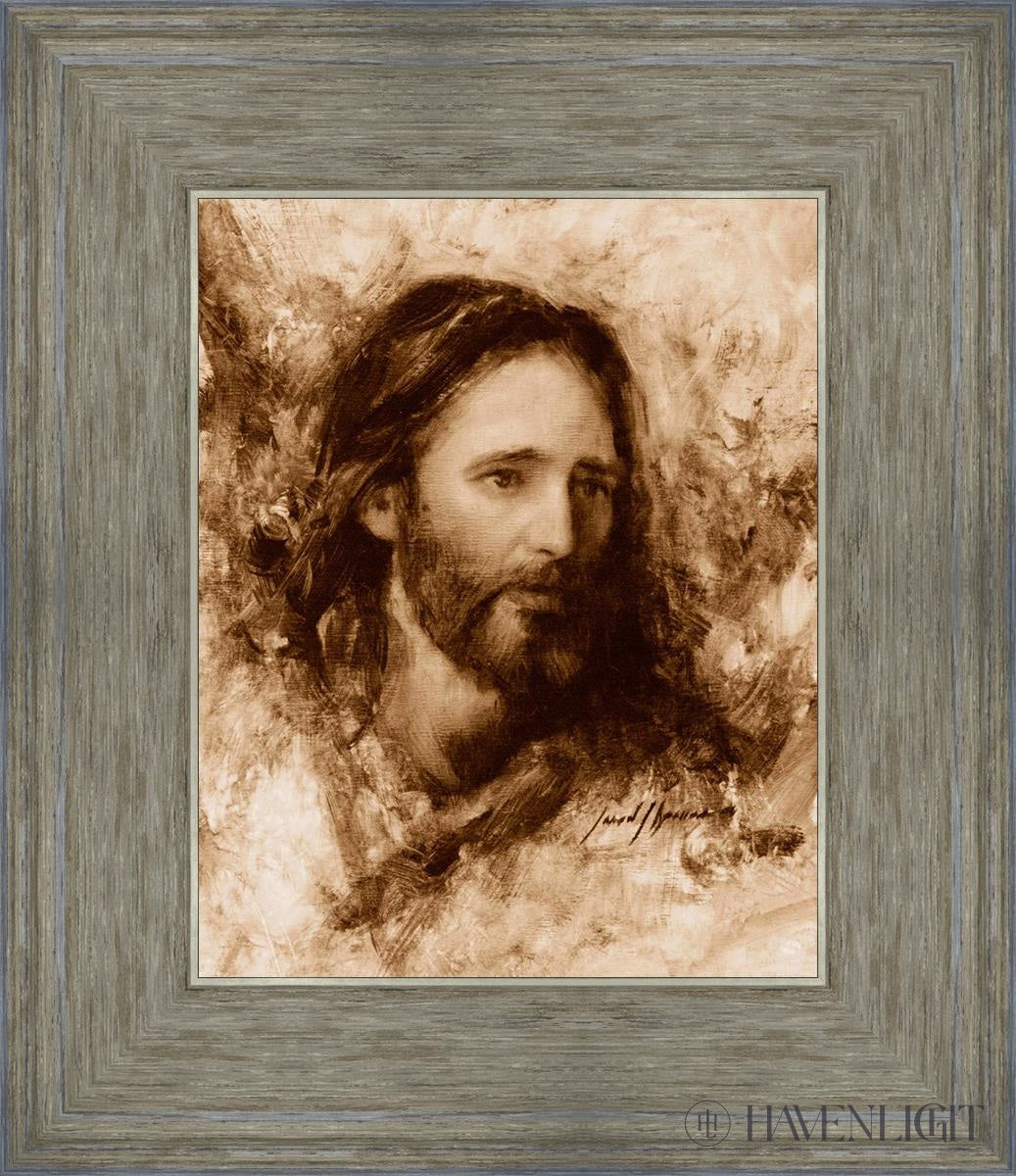 Merciful Savior Open Edition Print / 8 X 10 Gray 12 3/4 14 Art