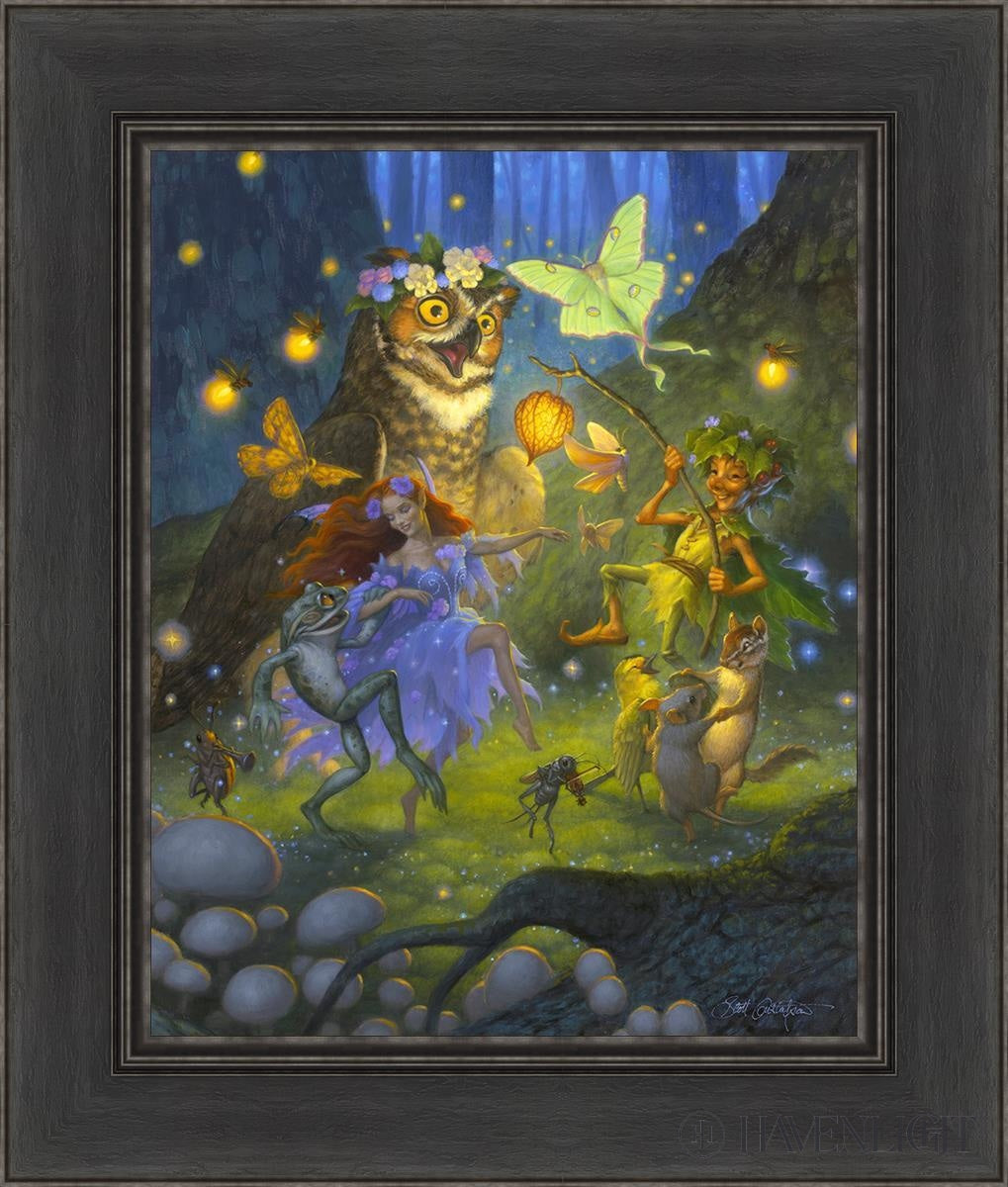 Midsummers Eve Open Edition Canvas / 16 X 20 Black 22 1/2 26 Art