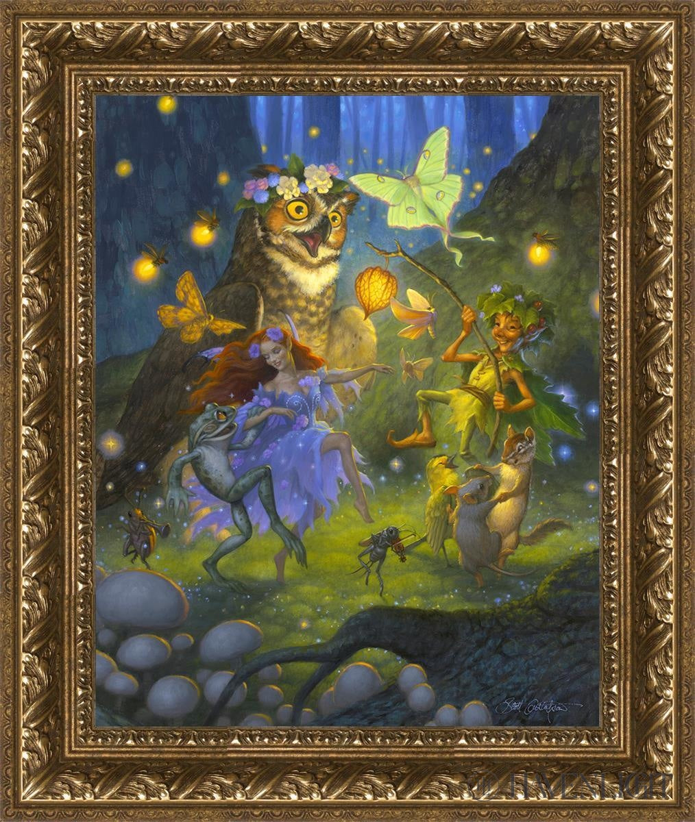 Midsummers Eve Open Edition Canvas / 16 X 20 Gold 21 3/4 25 Art