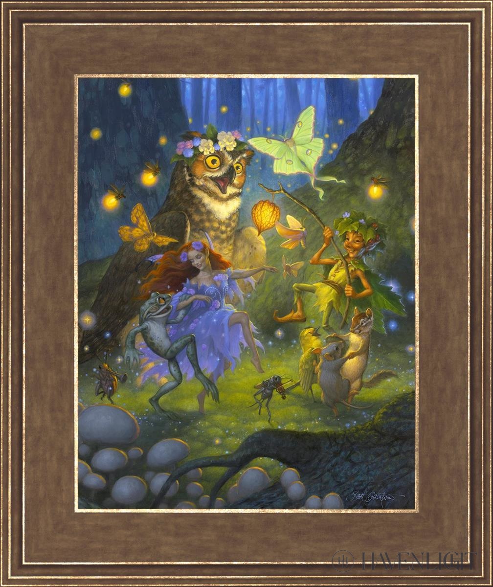 Midsummers Eve Open Edition Print / 11 X 14 Gold 15 3/4 18 Art