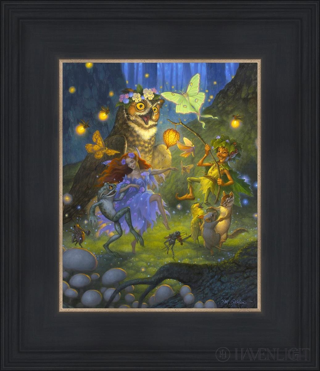 Midsummers Eve Open Edition Print / 8 X 10 Black 12 3/4 14 Art