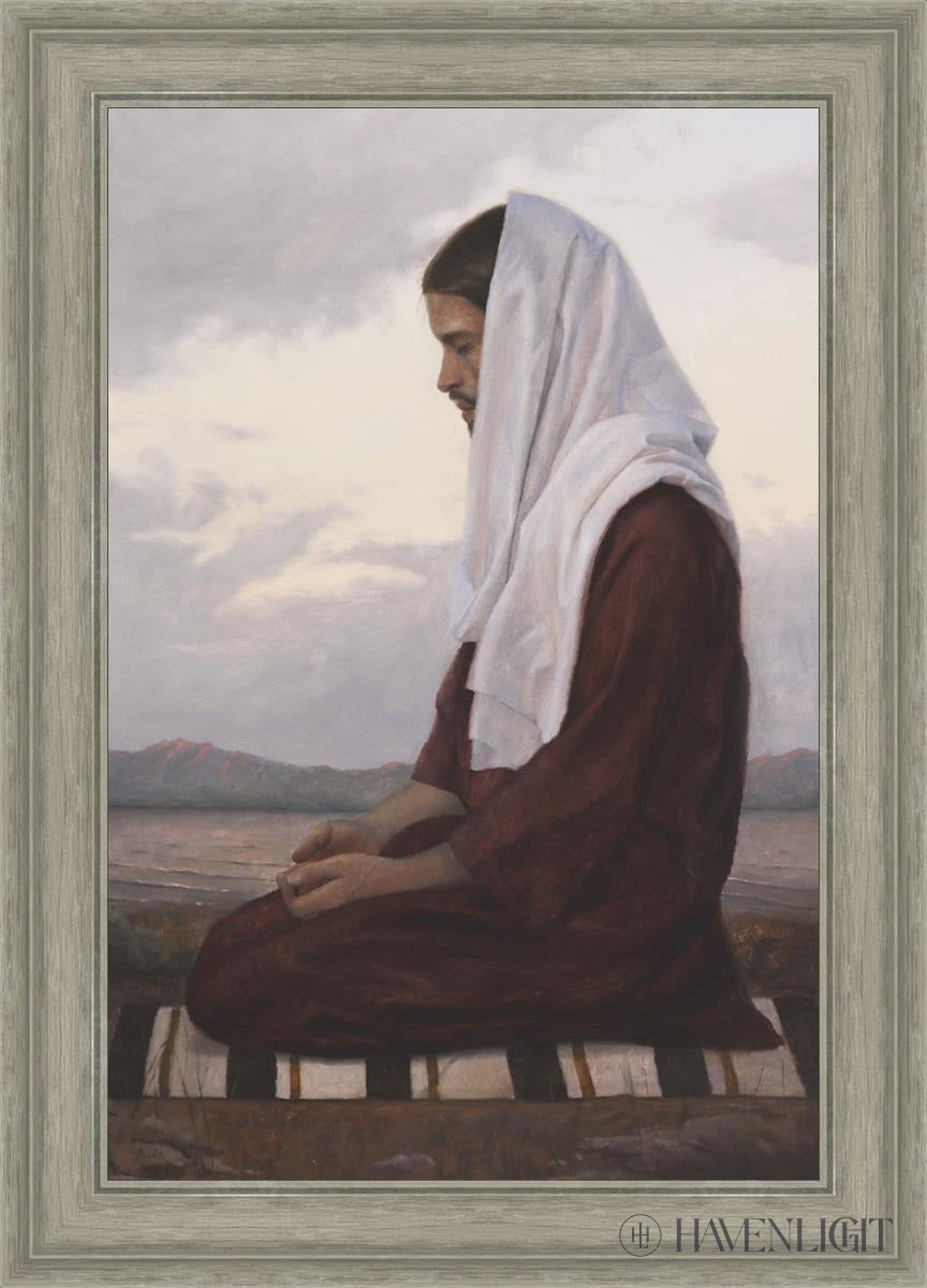 Morning Benediction Open Edition Canvas / 20 X 30 Gray 25 3/4 35 Art