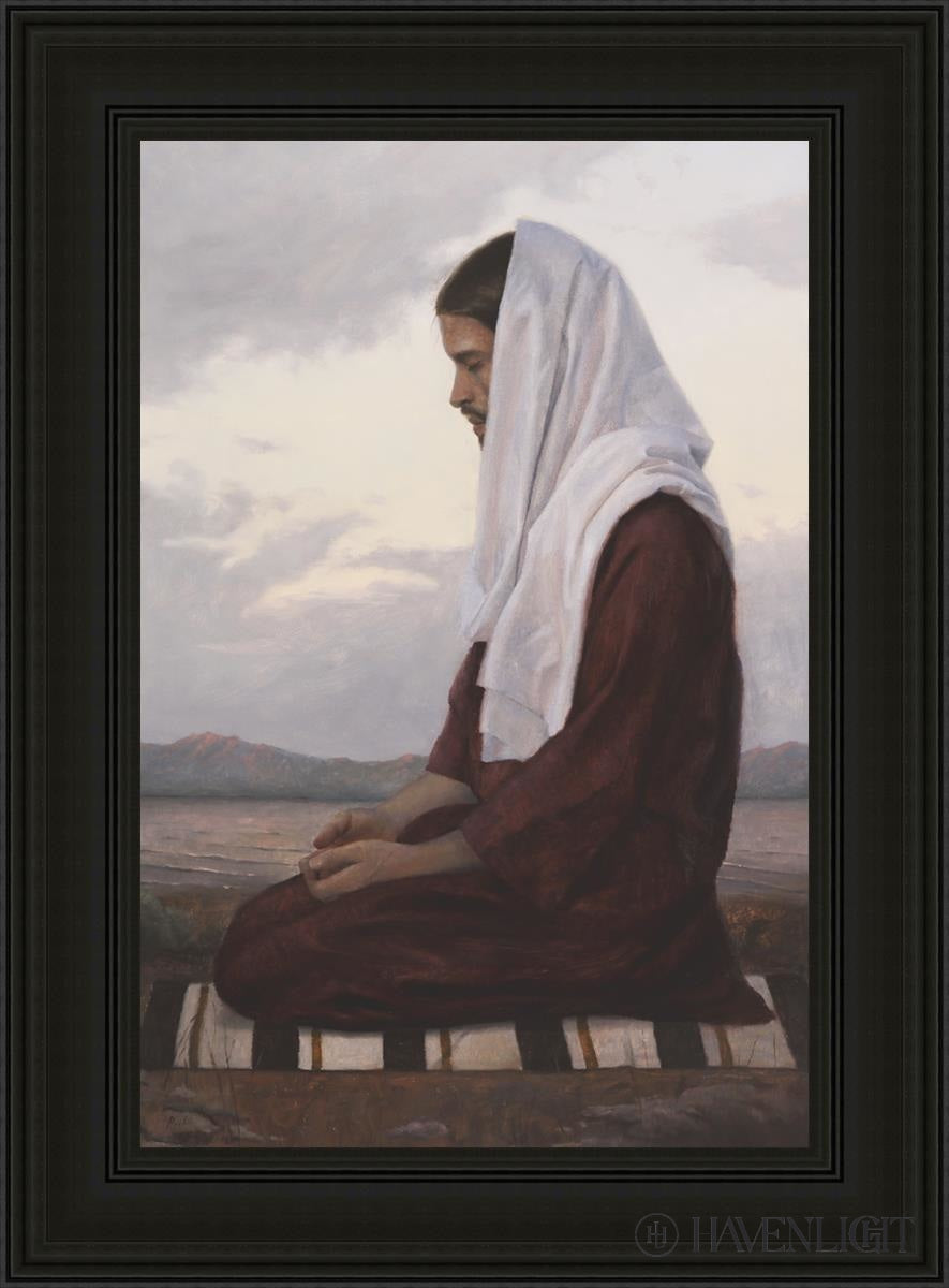 Morning Benediction Open Edition Canvas / 24 X 36 Black 33 3/4 45 Art
