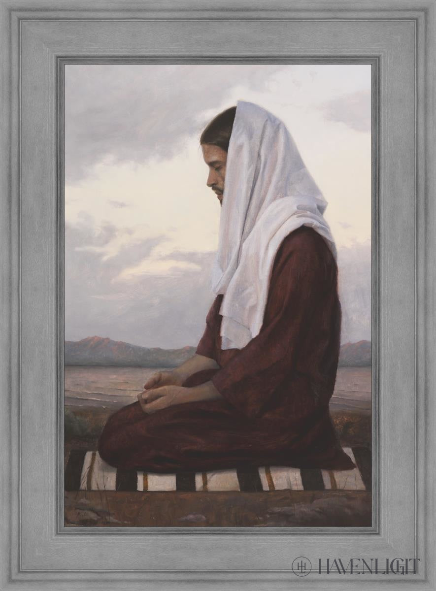 Morning Benediction Open Edition Canvas / 24 X 36 Gray 33 3/4 45 Art