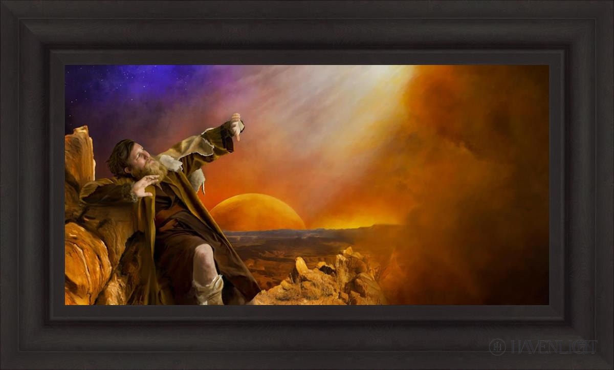 Moses Open Edition Canvas / 30 X 15 Brown 37 3/4 22 Art