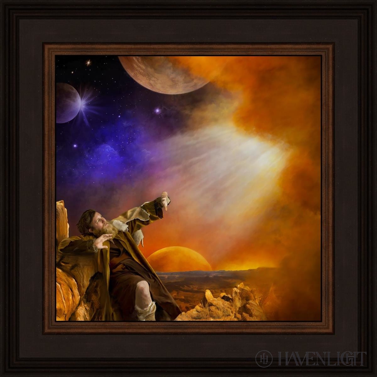 Moses Open Edition Print / 12 X Brown 16 3/4 Art