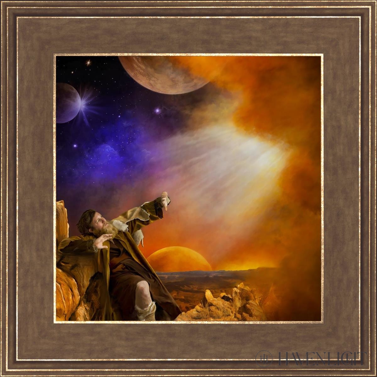 Moses Open Edition Print / 12 X Gold 16 3/4 Art