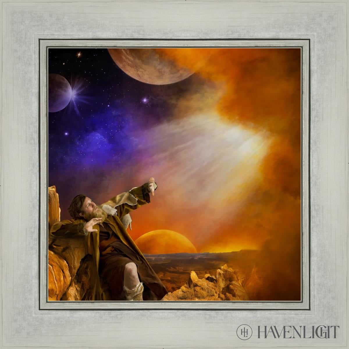 Moses Open Edition Print / 12 X Silver 16 1/4 Art