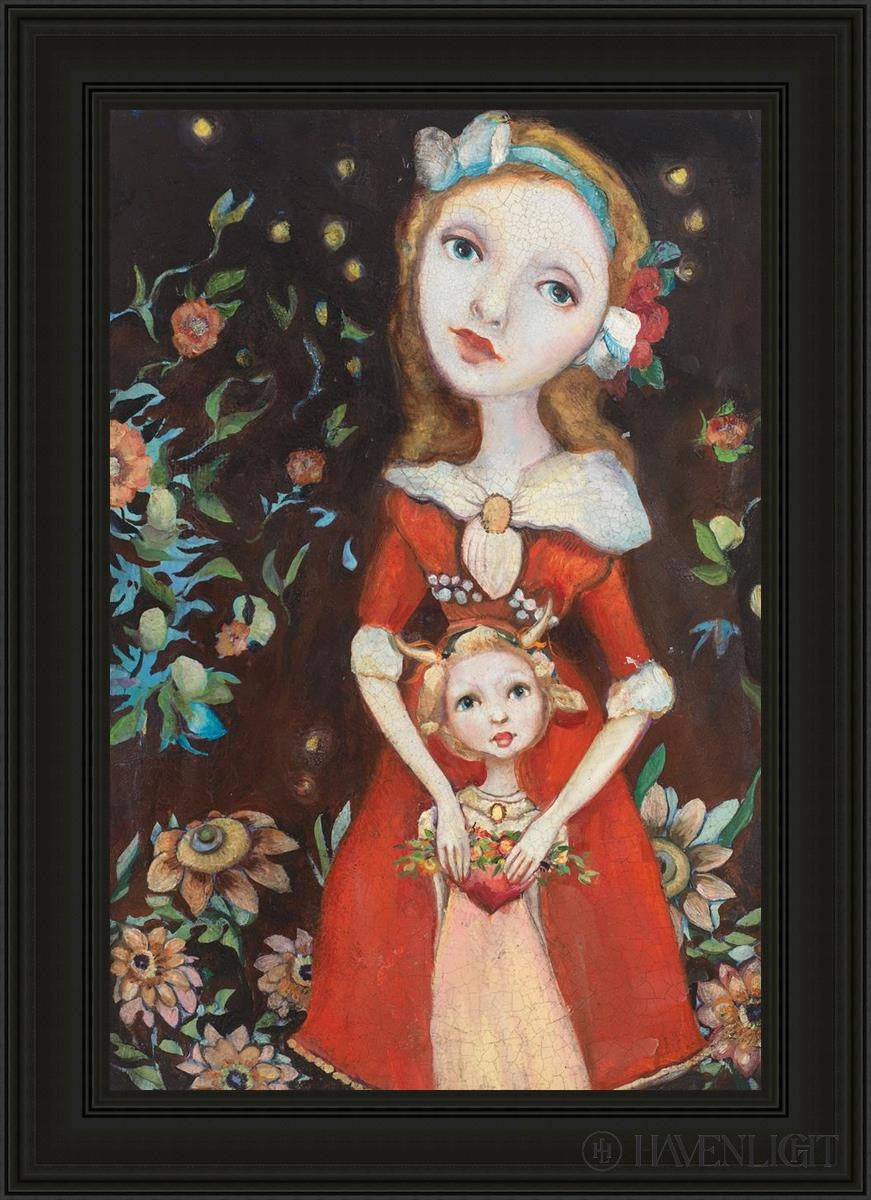 Mothers Love Open Edition Canvas / 24 X 36 Black 31 3/4 43 Art