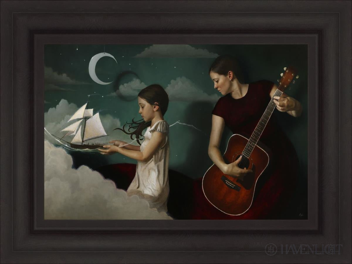 Mothers Song Open Edition Canvas / 24 X 16 Brown 31 3/4 23 Art