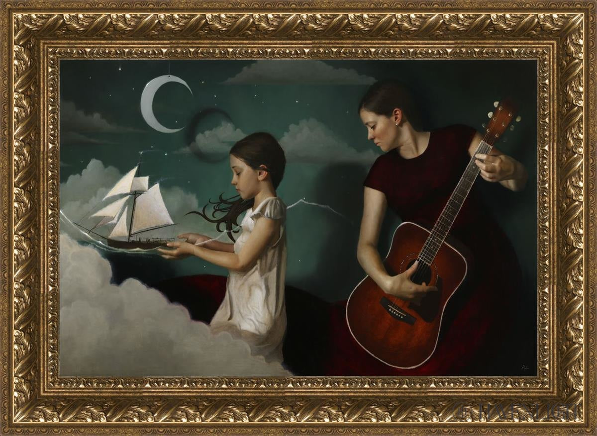 Mothers Song Open Edition Canvas / 24 X 16 Gold 29 3/4 21 Art