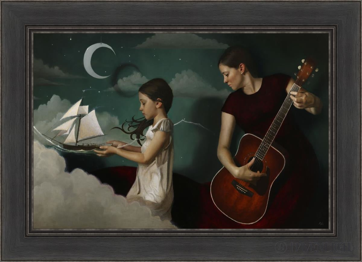 Mothers Song Open Edition Canvas / 30 X 20 Black 36 1/2 26 Art