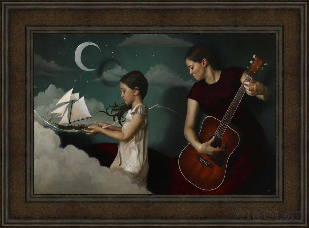 Mothers Song Open Edition Canvas / 36 X 24 Brown 45 3/4 33 Art