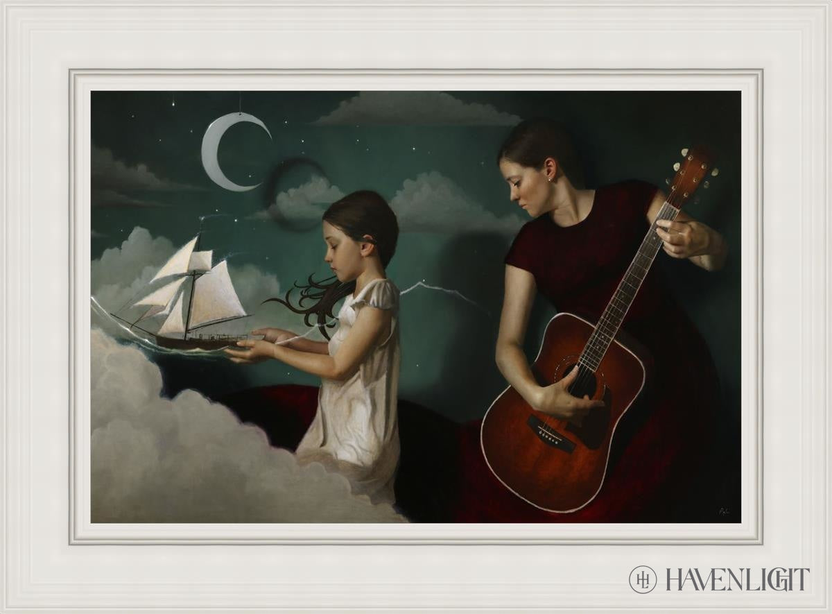 Mothers Song Open Edition Canvas / 36 X 24 White 45 3/4 33 Art