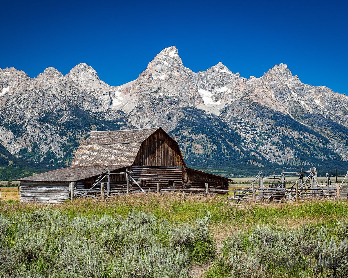 Moulton Barn Near Teton National Park, Wyoming by Julie Kerr is a ...