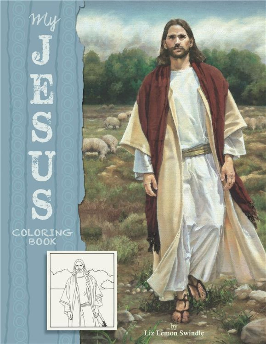 My Jesus Coloring Book illustrated by Liz Lemon Swindle