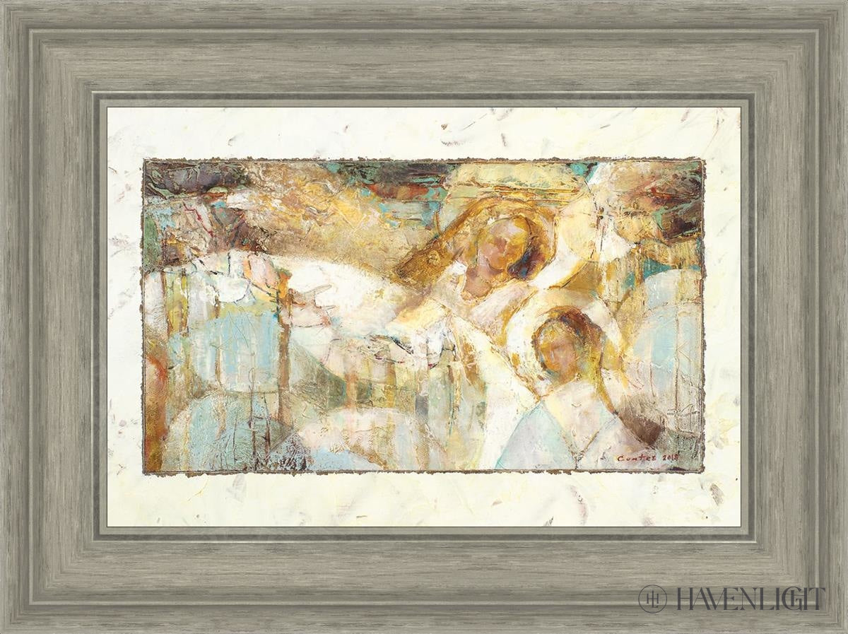 Nativity Open Edition Canvas / 18 X 12 Gray 23 3/4 17 Art