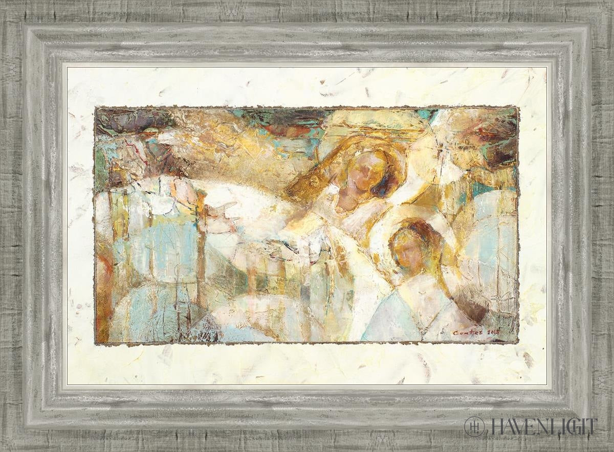 Nativity Open Edition Canvas / 18 X 12 Silver 22 3/4 16 Art