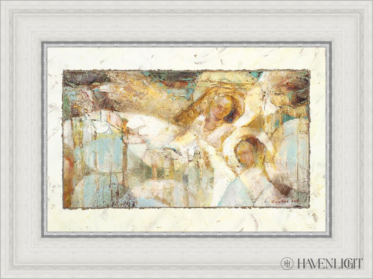 Nativity Open Edition Canvas / 18 X 12 White 23 3/4 17 Art