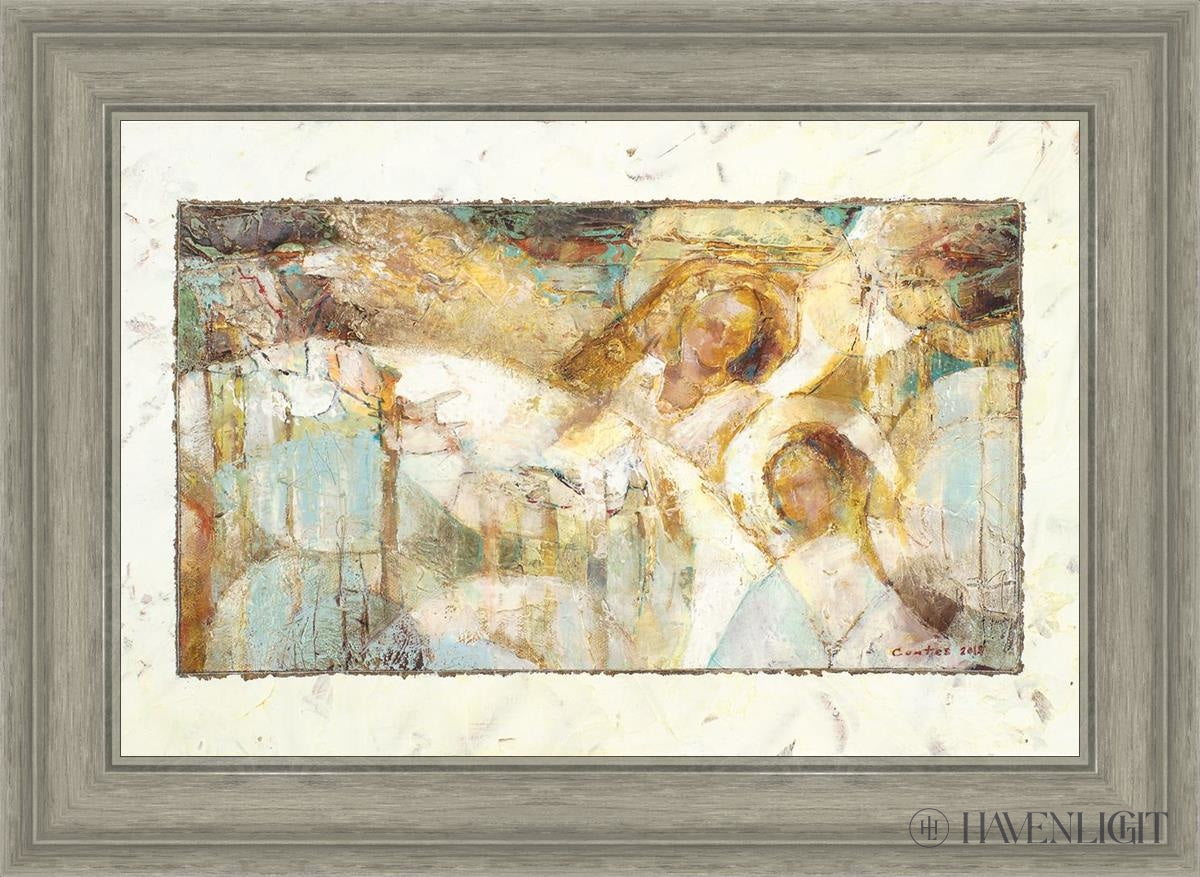Nativity Open Edition Canvas / 24 X 16 Gray 29 3/4 21 Art
