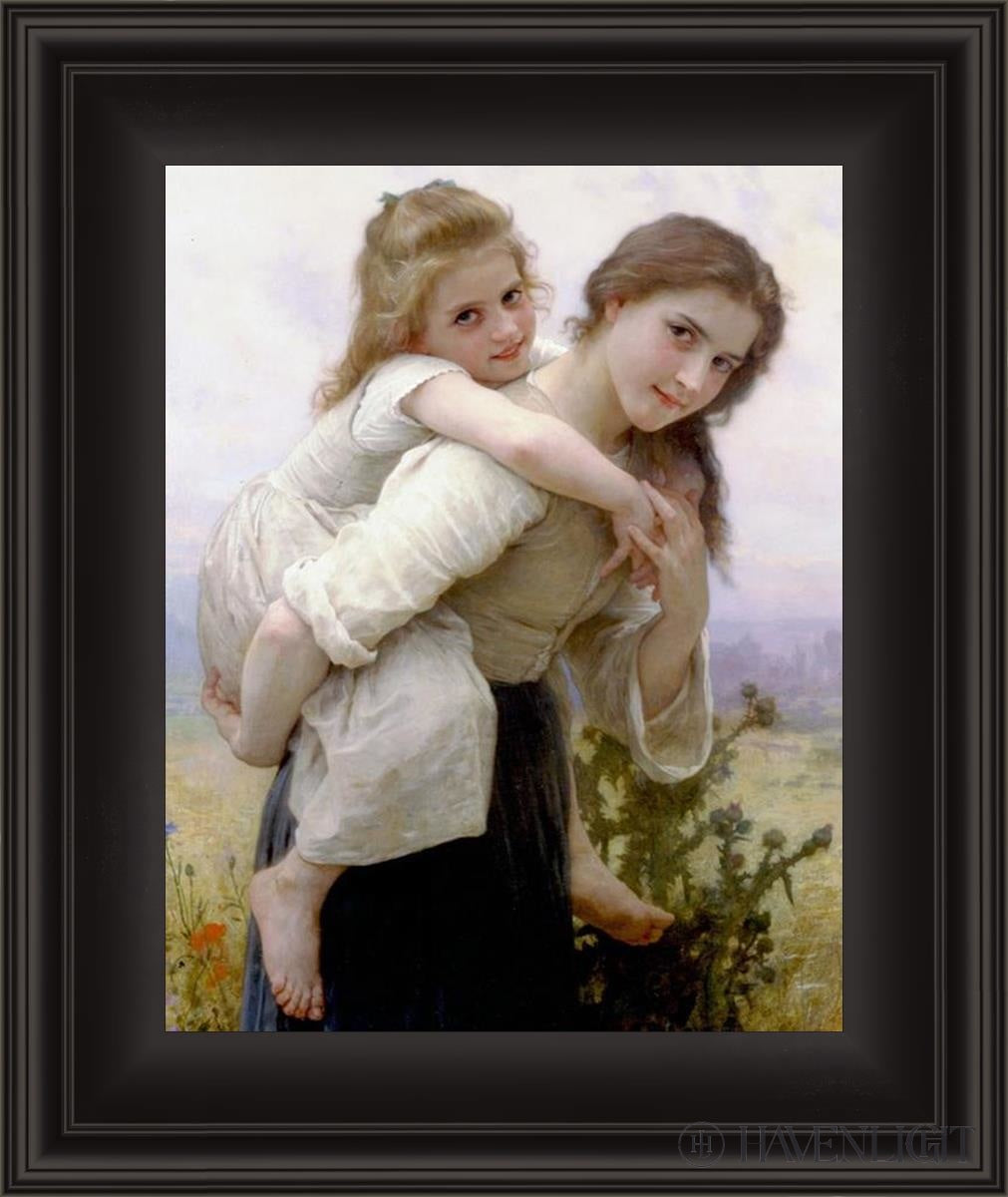 Not Too Much To Carry Open Edition Print / 14 X 11 Frame A 16 19 Art