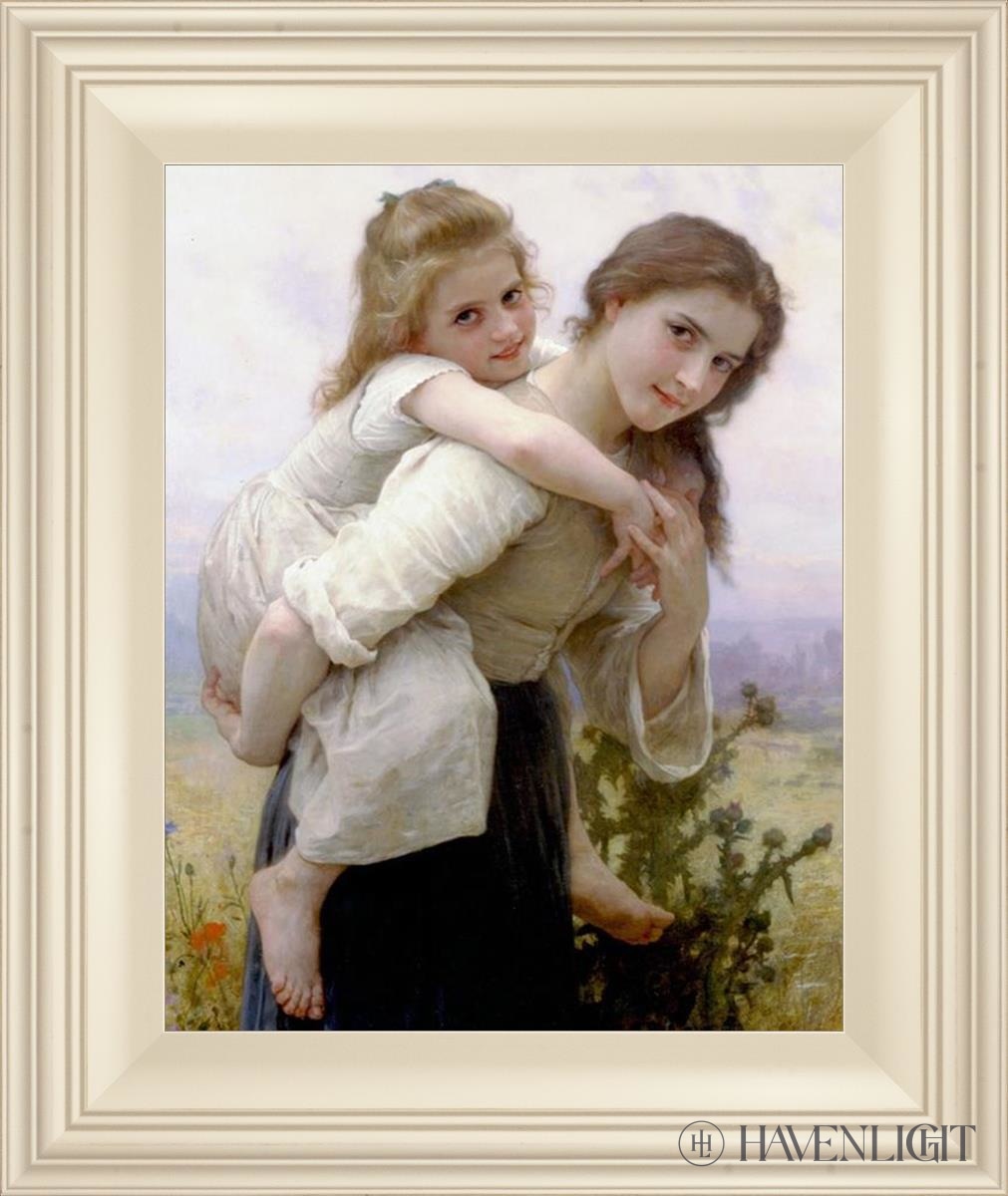 Not Too Much To Carry Open Edition Print / 14 X 11 Frame C 16 19 Art