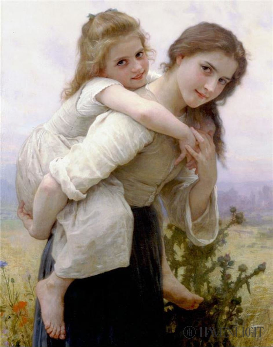 Not Too Much To Carry Open Edition Print / 14 X 11 Only Art