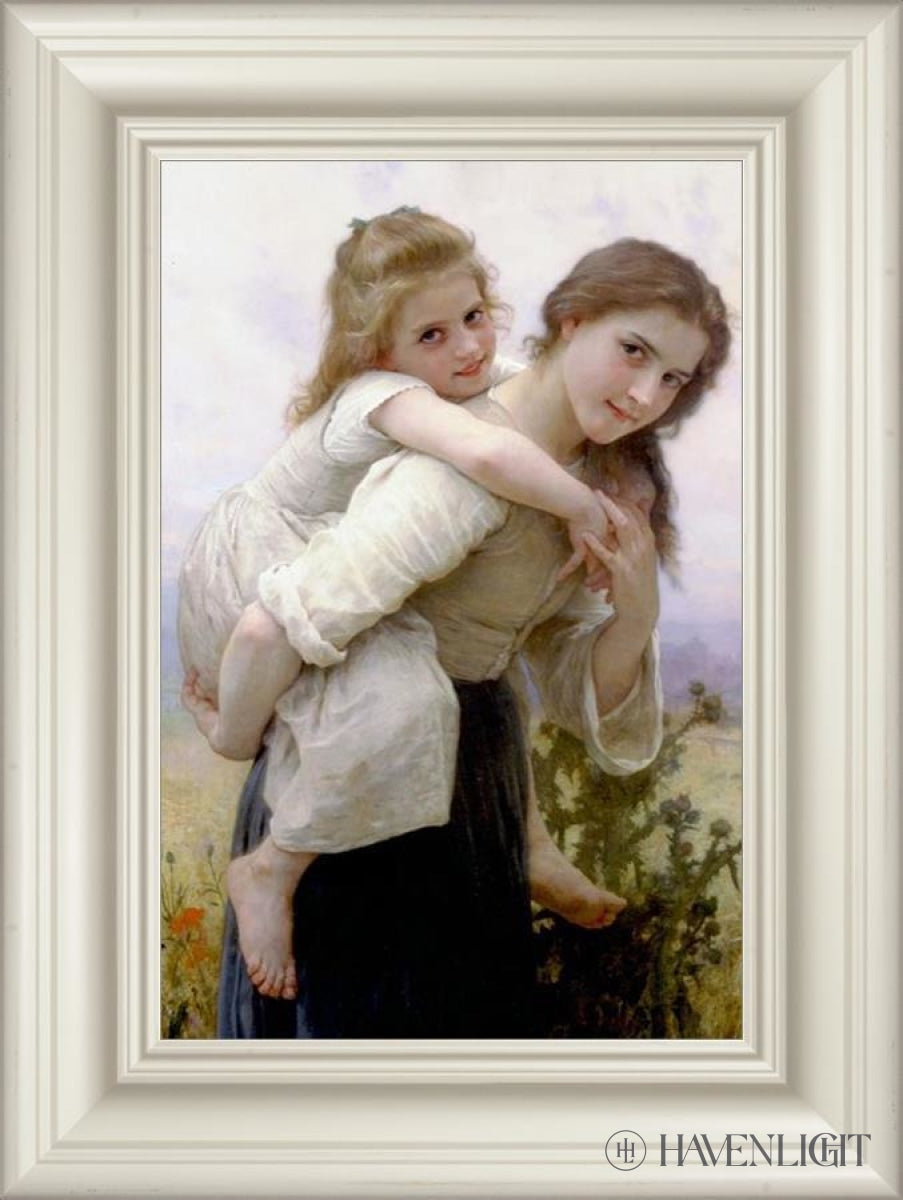 Not Too Much To Carry Open Edition Print / 18 X 12 Frame C 1/4 24 Art