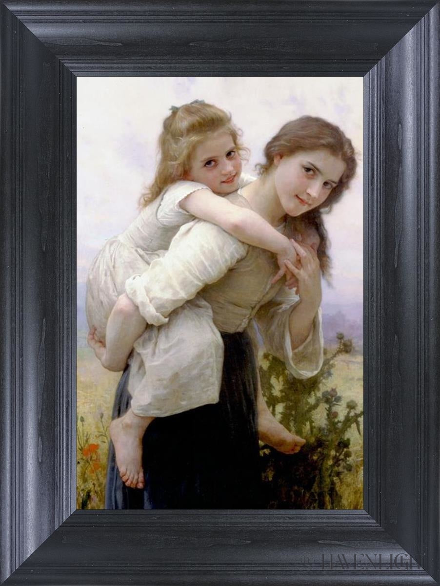 Not Too Much To Carry Open Edition Print / 20 X 30 Frame A 40 1/4 Art