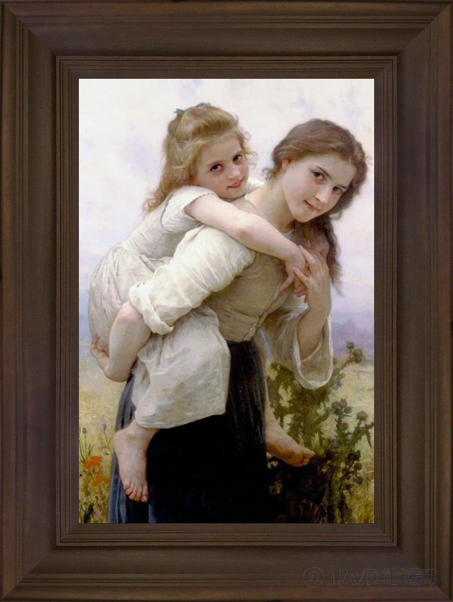 Not Too Much To Carry Open Edition Print / 20 X 30 Frame B 40 1/4 Art