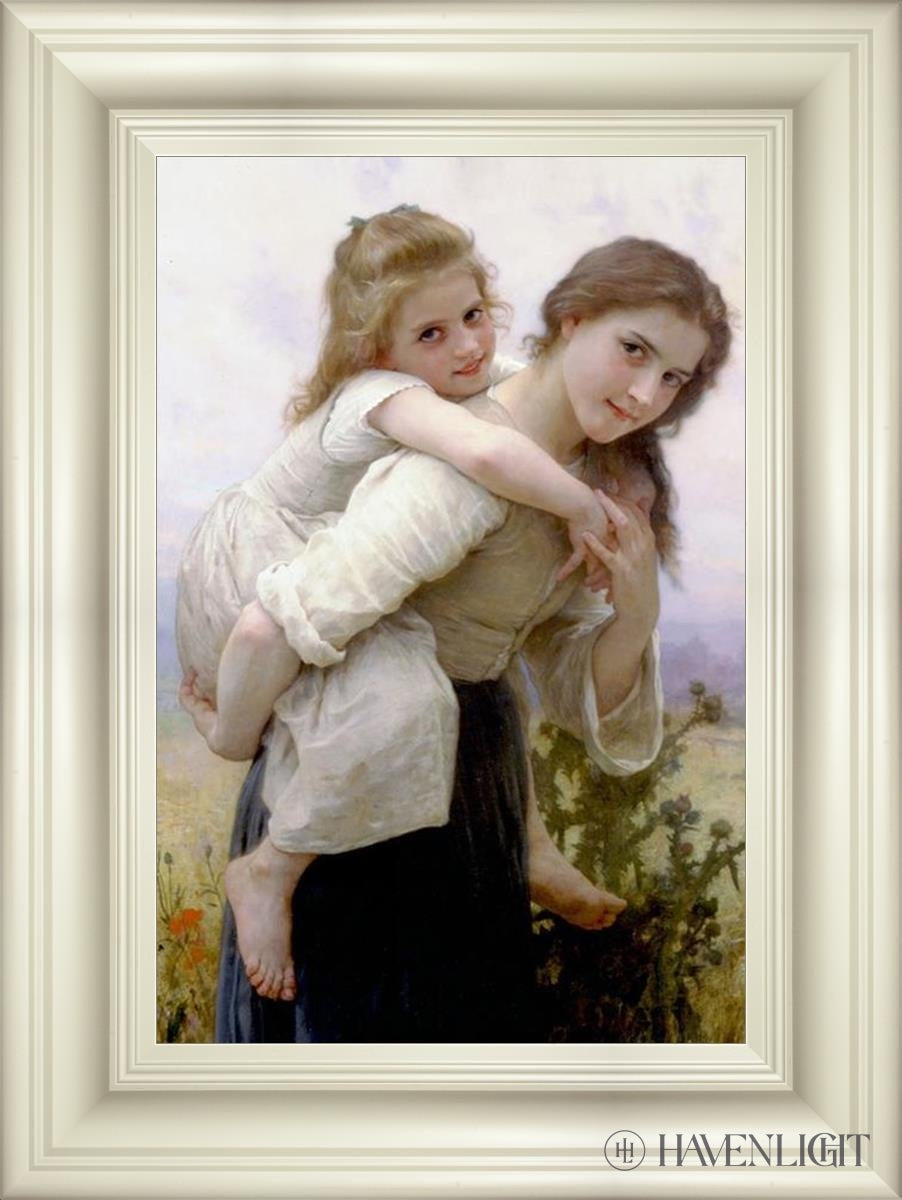 Not Too Much To Carry Open Edition Print / 20 X 30 Frame C 40 1/4 Art