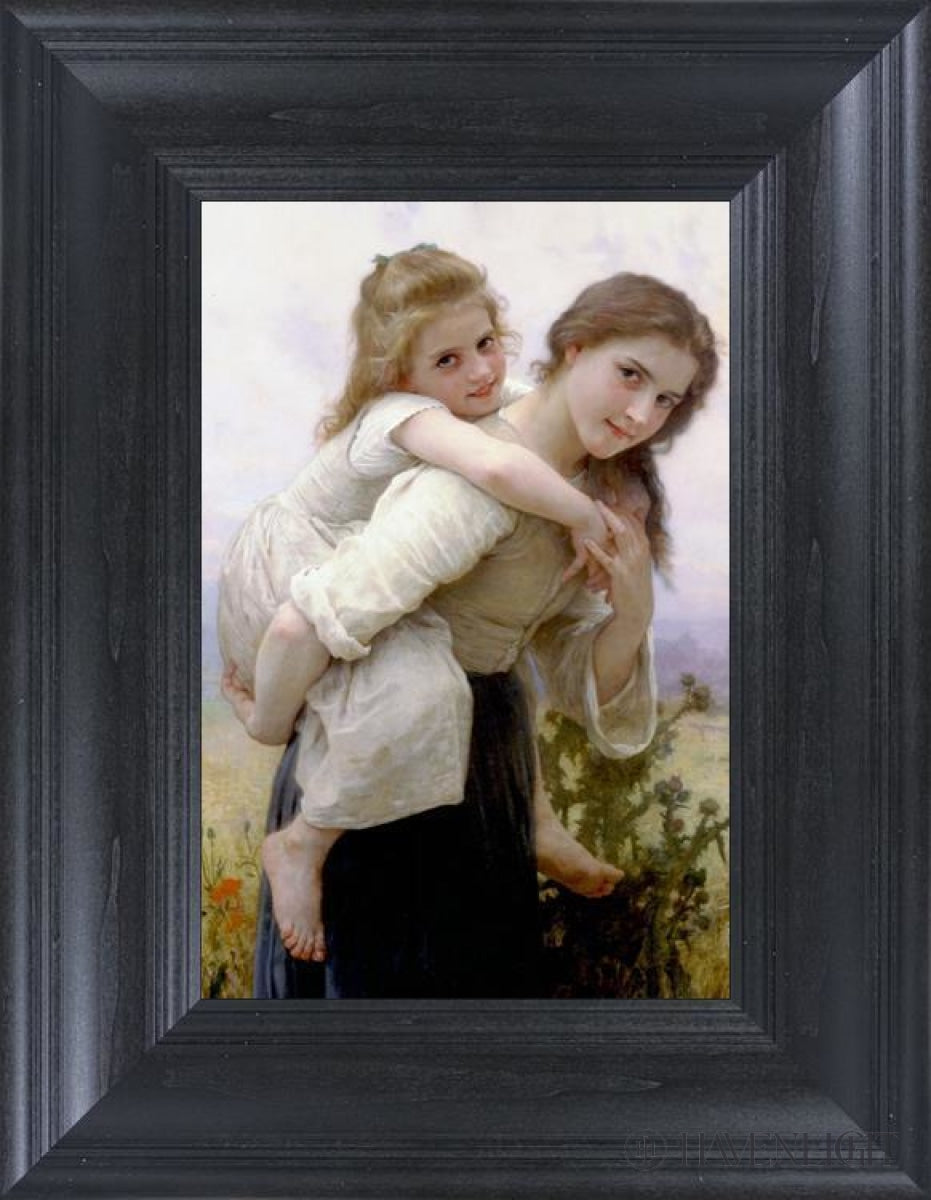 Not Too Much To Carry Open Edition Print / 21 X 14 Frame A 24 1/4 31 Art