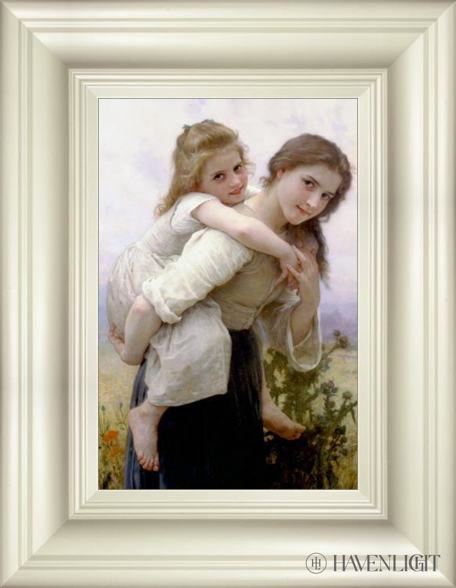 Not Too Much To Carry Open Edition Print / 21 X 14 Frame C 24 1/4 31 Art